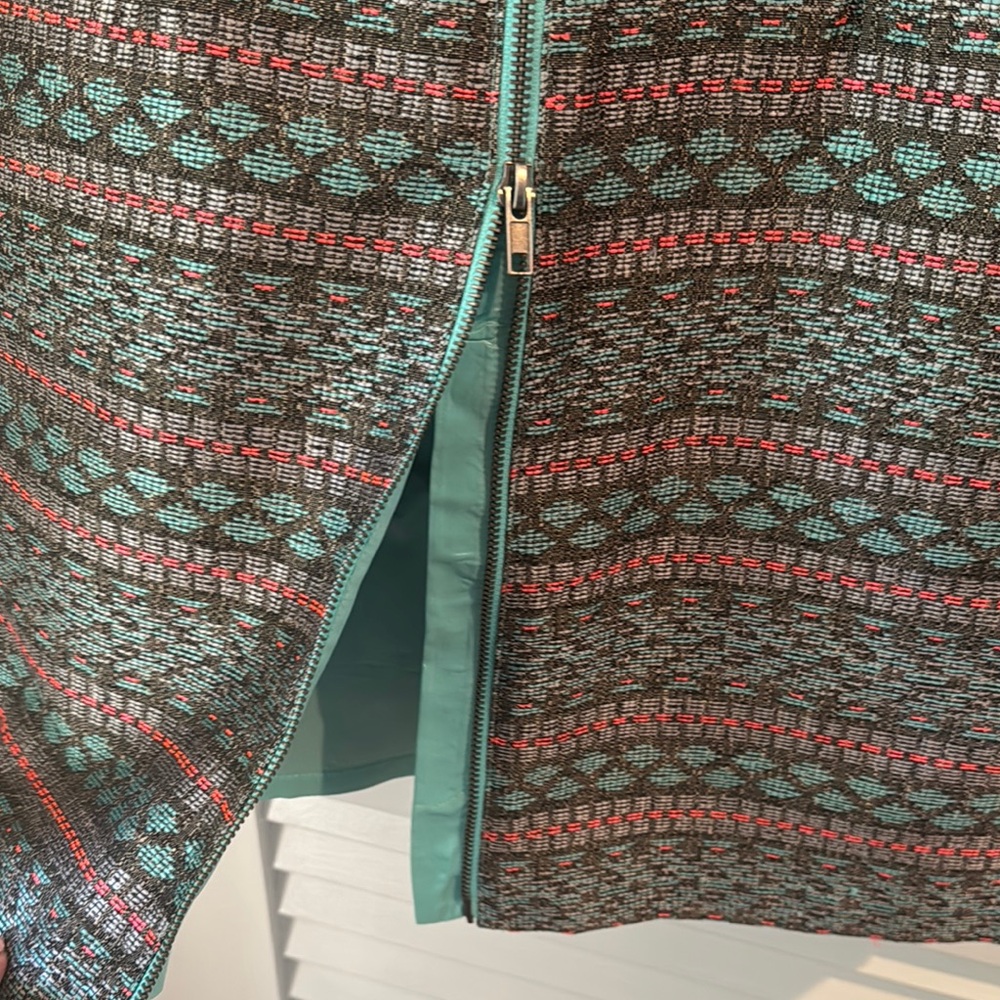 Adrianna Papell Multicolor Patterned Mini Dress - Picture 6 of 6